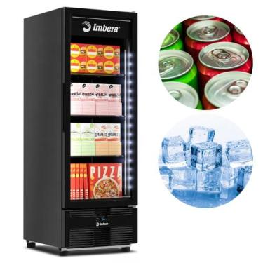 Imagem de Freezer Conservador E Refrigerador EVZ21 Max 597L Porta De Vidro Imber