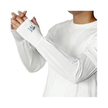 Imagem de Luvas De Proteção Solar Masculinas Leves Com Proteção UV, Mangas Elást