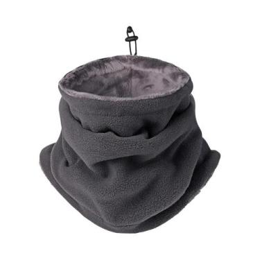 Imagem de Cachecol De Inverno Unissex Em Plush Fleece Com Colarinho Para Criança