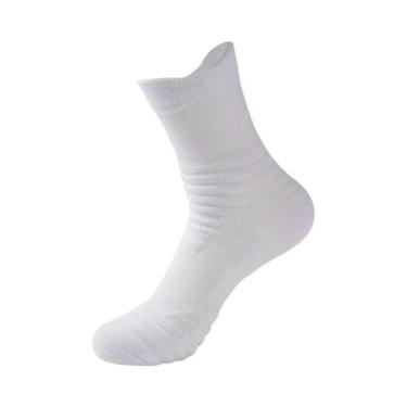 Imagem de Meias De Compressão Respiráveis Masculinas 3 Pares Com Alta Elasticida