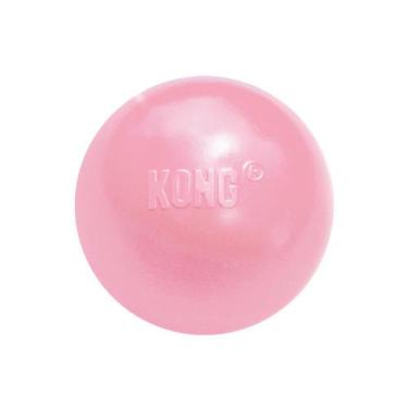 Imagem de Brinquedo Kong Puppy Ball With Hole Rosa Pequeno P/Cães