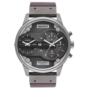 Imagem de Relógio Masculino Orient MYSCT001 -Grafite/Marrom