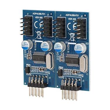 Imagem de Placa mãe multiplicadora USB, 9 pinos USB Head Multiplier para / WinXP / 2003 / Vista / 2008 / 7/ 32 / 64BIT / Linux/MAC