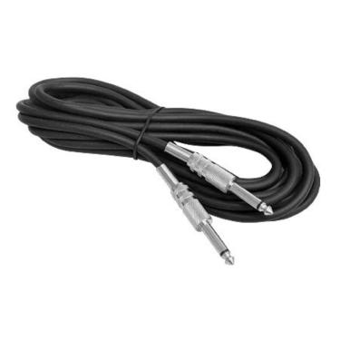 Imagem de Cabo P10 Mono x P10 Mono 15 Metros - Preto 