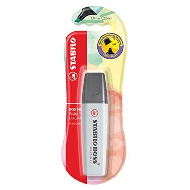 Imagem de Marca Texto - STABILO BOSS ORIGINAL Pastel – Pacote com 1 unidade – Cinza