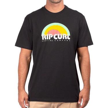 Imagem de Camiseta Rip Curl Surf Revival Sunset Preta