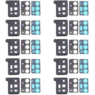 Imagem de For for galaxy Note20 Ultra 5G SM-N986 10pcs Camera Lens Cover (Black)