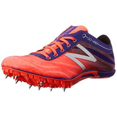 Imagem de New Balance Tênis de corrida feminino SD400V3 Track Spike-W, Laranja/roxo, 12