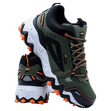 Imagem de Fila Men's Oakmont Trail Sneakers (Olive Orange, Numeric_13)