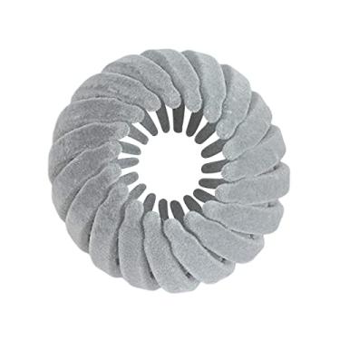 Imagem de Bola De Veludo De Pão De Cabelo Em Cambaleia Shaper Shaper Donut Hairpin Hair Decoration Acessórios Para Penteado Para Meninas Mulheres