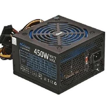 Imagem de Fonte Atx Gamer 450w Bivolt Para Pc Cowboy Kp-533 Knup