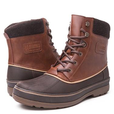 Imagem de GLOBALWIN Botas de Inverno Masculinas, Marrom, 13