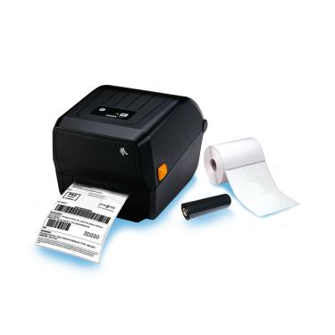 Imagem de Impressora Zebra ZD220 com Ribbon e Etiquetas