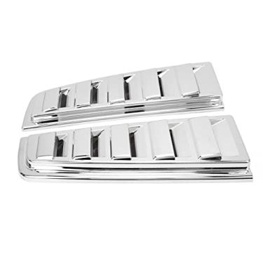 Imagem de Capa traseira para luz traseira, resistente à ferrugem, estrutura sólida de acabamento de luz traseira de carro, 2 peças resistentes a arranhões para veículo