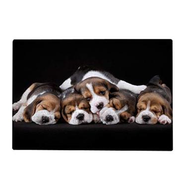 Imagem de ColourLife Quebra-cabeças de quebra-cabeça presente para adultos, adolescentes, cães dormindo de madeira, 300/500/1000 peças, multicolorido