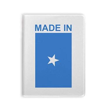 Imagem de Diário de capa macia Made in Somalia Country Love capa de goma