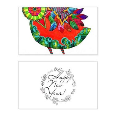 Imagem de Cartão de felicitações I Am Happy New Year New Year Festival Bless Message Present