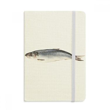 Imagem de Caderno de atividades de peixe oceano longo com capa dura em tecido oficial diário clássico