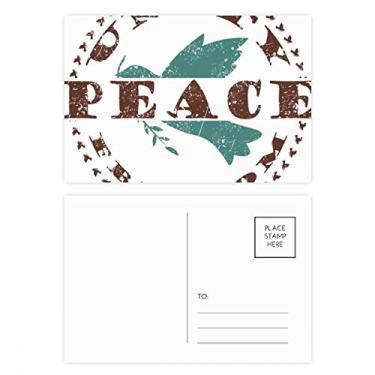 Imagem de Cartão postal Olive Branch Peace Freedom Symbol Cartão de felicitações de aniversário