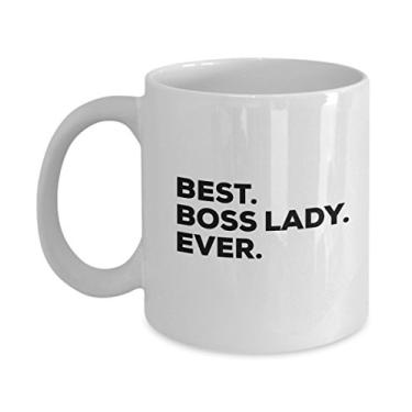 Imagem de Caneca Boss Lady – Melhores presentes – Xícara de café de chá – Decoração para sala de escritório – Acessórios de arte para sala de escritório – Porta-lápis