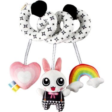 Imagem de  Brinquedos de carrinho espiral, brinquedos de atividade espiral para bebês conforto