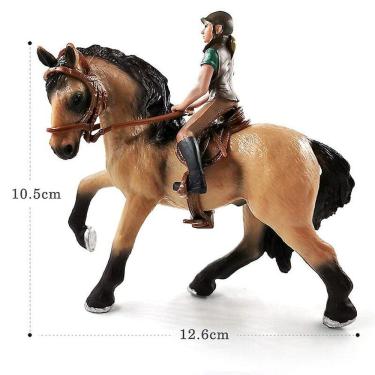 Imagem de Hot Equestrian Knight Rider Horse Animal Model Figura de Ação