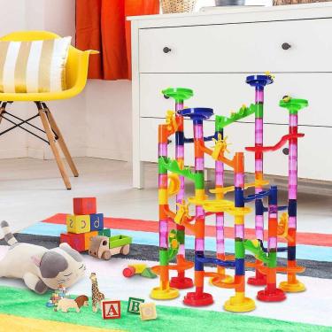 Imagem de 105pcs Set Diy Construção Criativa Marble Run Pista de Corrida B