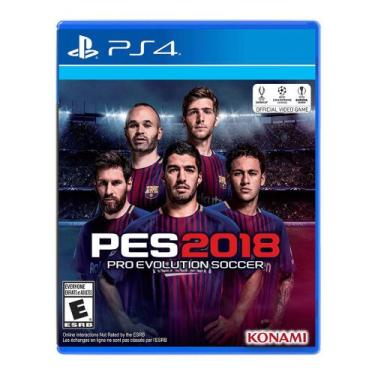 Imagem de Pro Evolution Soccer 2018 - Pes 2018 - Físico-Ps4.