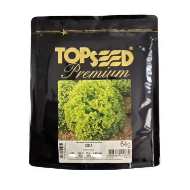 Imagem de 2.000 Sementes Importadas de Alface Crespa Cida Peletizada