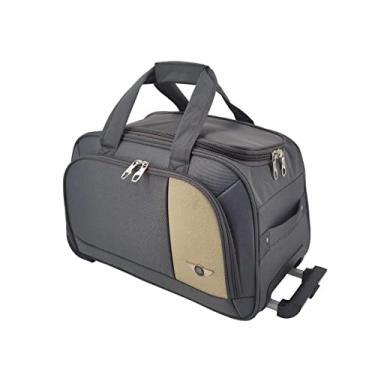 Imagem de Mala Viagem Sacola Santino Dubai SLS3 Rodinhas Cadeado Média Cor:Cinza