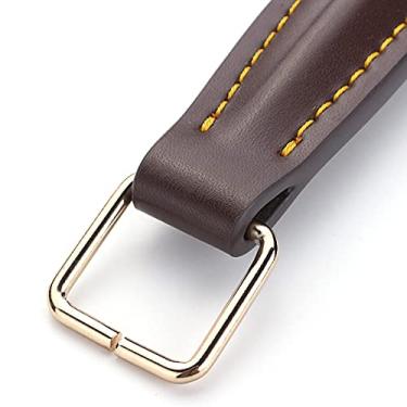 Imagem de MOUDOAUER Peças sobressalentes de reposição amplificador de guitarra alça de couro para Marshall Amp AS50D AS100D acessório