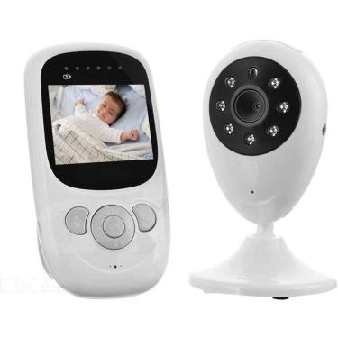 Imagem de Babá Eletrônica Sem Fio Com Visão Noturna 200Mt Tela Lcd 2.4