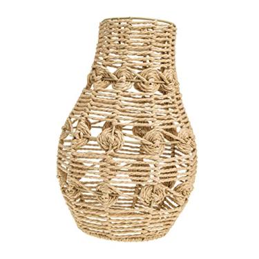 Imagem de HEMOTON 2 Unidades abajur corda de papel lampadas decorativas luzinhas decorativas abajur de criança Decoração de casa requintada galhos decorar cobertura contra poeira lustre