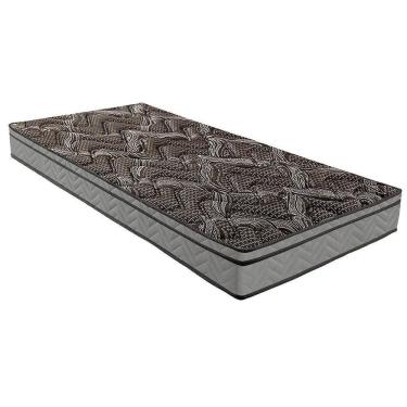 Imagem de  Colchão Solteiro D28 / EP / Anatômico Conforto Firme Euro Pillow Gray (78x188x17) - Pa...