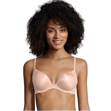 Imagem de Maidenform Sutiã feminino com aro Natural Boost Demi, Concha de areia, 40C