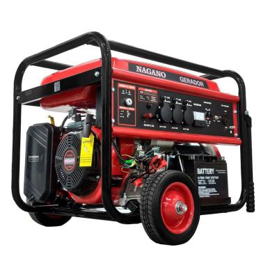 Imagem de Gerador de Energia a Gasolina 10kva Monofásico 110v/220v Partida Elétrica