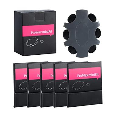 Imagem de Filtros de proteção de cera para aparelho auditivo ProWax MiniFit Kit de limpeza transparente de substituição para Oticon (pacote com 5), para filtros de cera de substituição Oticon ProWax MiniFit