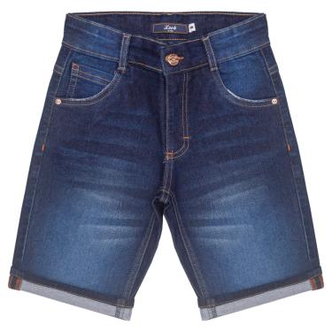 Imagem de Infantil - Bermuda Juvenil Look Jeans Intense Jeans  menino