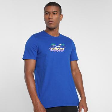 Imagem de Camiseta Adidas Gráfica Logo Linear Masculina-Masculino
