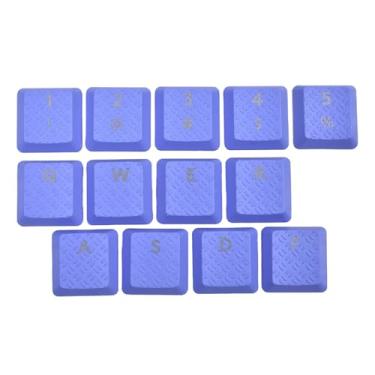 Imagem de BestParts Teclado mecânico gamer G813/G815/G913/G915 TKL RGB (4 cores QWERASDF + teclas numéricas) (roxo)