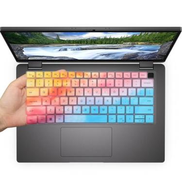 Imagem de Capa de teclado para notebook Dell Latitude 7410 7420 7430 7440 de 14 polegadas, Dell Latitude 5440 5431 5430 5420 3440 35.6 cm/Dell Latitude 7520 39.6 cm/Dell Latitude 9000 9420 9433 0 951 Teclado 0