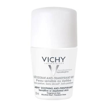 Imagem de Vichy Desodorante Roll-On Anti Transpirante Para Peles Sensiveis Ou Depilada 48 Horas 50 Ml