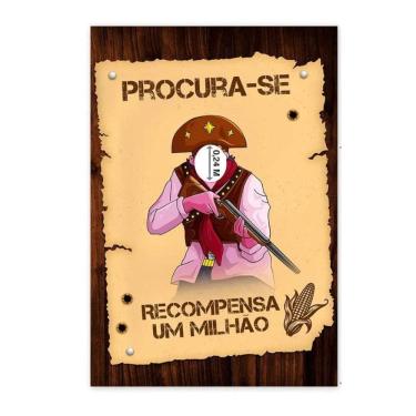 Imagem de Painel Decorativo Vazado Festa Junina Procura-Se