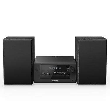 Imagem de Panasonic Compact Stereo System with CD Player, Bluetooth, FM Radio and USB with Bass and Treble Control, 80W Stereo System for Home with Remote Control - SC-PM700PP-K (Black)