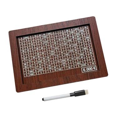 Imagem de Fenteer Caixa de dinheiro com contador cofrinho reutilizável jarra de dinheiro presente de aniversário, 6.000 euros