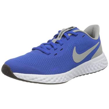 Imagem de Nike Stroke Running Shoe, Game Royal Lt Smoke Grey White, 6.5 US Unisex Big Kid