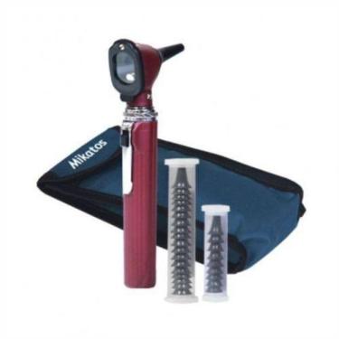 Imagem de Otoscópio Mini Mikatos Led - Preto - Vinho - Azul - Verde