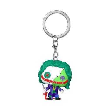 Imagem de Funko Pop! Chaveiro: Patchwork - Coringa - Chaveiro da DC Comics - Minifigura colecionável - Enchimento de meia - Ideia de presente - Mercadoria oficial - Fãs de quadrinhos - Decoração de mochila
