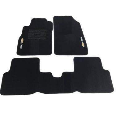 Imagem de Gm Onix Em Carpete Tapetes Personalizados Base Borracha - QualiCarpet,