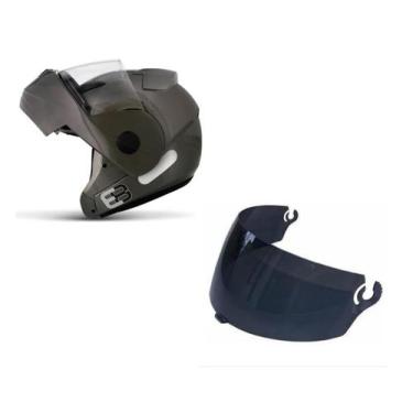 Imagem de Viseira Capacete Ebf New E8 / Ebf E08 Fume Polivisor 2.2Mm